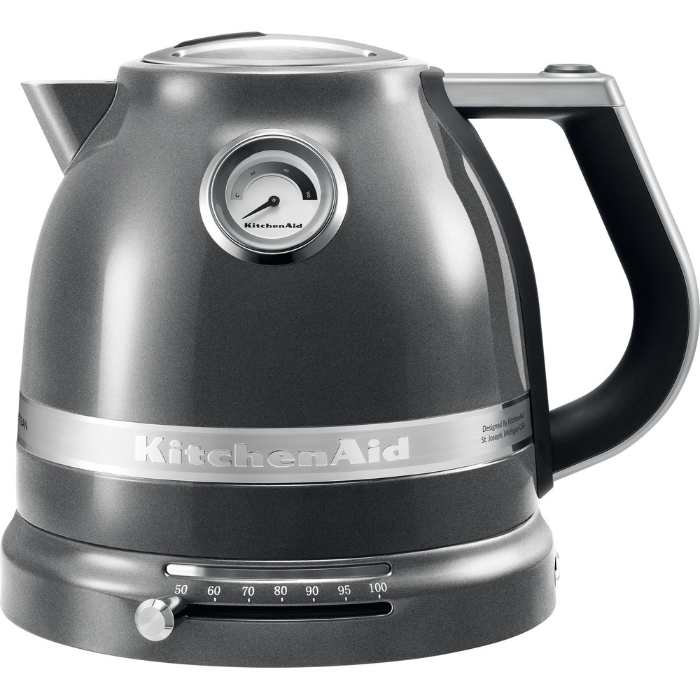 Електрочайник KitchenAid Artisan 5KEK1522EMS, срібний медальйон