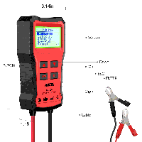 Тестер автомобильного аккумулятора Ancel BST100 OBD2 для диагностики батареи и зарядки автомобиля