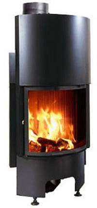 Камінна топка Edilkamin Airfire tondo (з підйомом, панорамне скло), фото 1