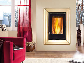Камінна топка Nordica Inserto 50 Verticale BII Crystal Ventilato, фото 4