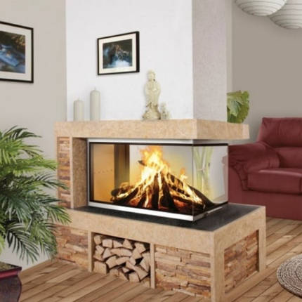 Камінна топка Technical PanTech 100 EVO V LD з керамікою, фото 3