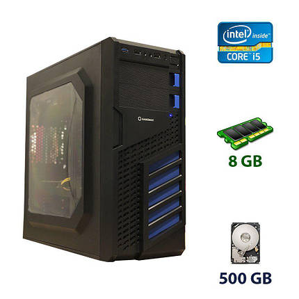 GamePC GameMax 521 Tower / Intel Core i5-3450 (4 ядра по 3.1 — 3.5 GHz) / 8 GB DDR3 / 500 GB HDD / nVidia, фото 1