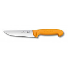 5.8421.18 кухонний Ніж Victorinox Swibo, Butcher, широкий, жовтий, 18 см