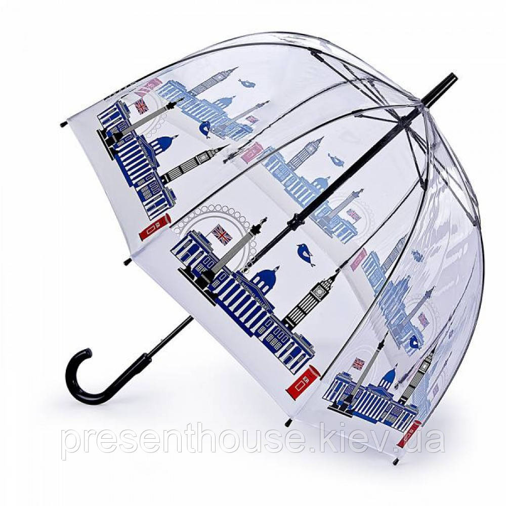 Парасолька-тростина жіноча Fulton National Gallery Birdcage-2 National Gallery Skyline (Національна Галерея)