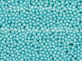 Декоративні перлини — Werner — Блакитні Ø3 — 200 г