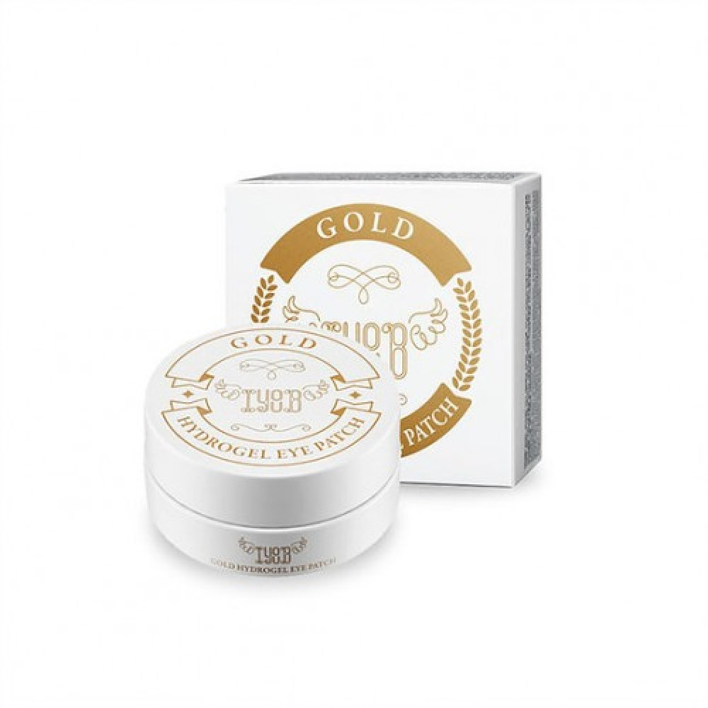 Гідрогелеві патчі для очей з 24-каратним золотом Iyoub Hydrogel Eye Patch Gold 60 шт (8809524610014), фото 1