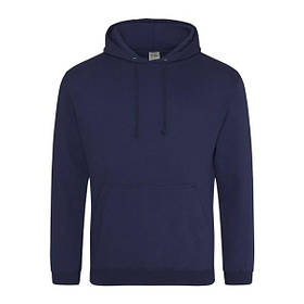 Унісекс худі темно-синє (підкладка фліс)