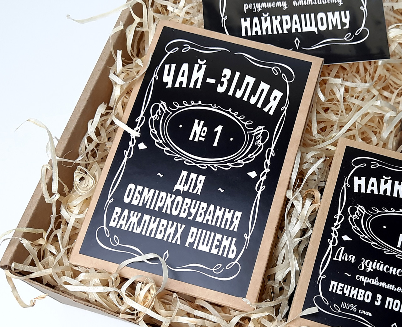 Набор для мужчины "Jack Daniel s" №4 (Джек Дениелс): конфеты, печенье, чай, открытка - фото 9 - id-p1291852913