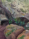 Картина маслом "Лісова стежка в Карпатах", живопис 40*50, фото 3