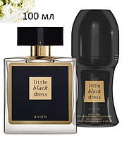 Подарунковий набір Avon Little Black Dress (100 мл+50 мл ) з 2 х одиниць - Ейвон Чорне плаття