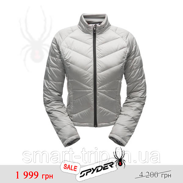 Куртка жіноча Spyder Solitude Crop Down пухова коротка M сіра sale (182388-sale-M)