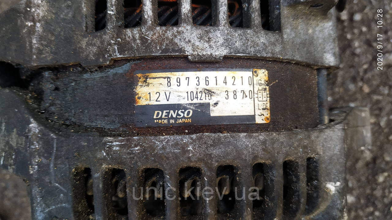 Генератор Denso 12V 3.0 dсi Рено Эспайс 4, Гранд Эспайс 4 б/у ...