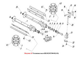 Вала ЖК-82.05.500-02(-03)