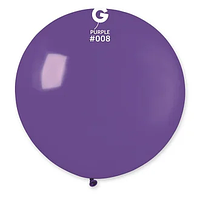 Латексный шарик Gemar 19"(48 см)/ 08 Пастель фиолетовый