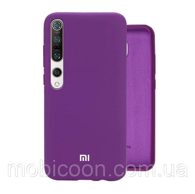 ORIGINAL SILICONE Case full для Xiaomi Mi 10/10 Pro Grape, фото 1