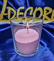Віск для насипних свічок рожевий 100 грам