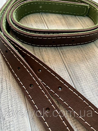 Приструги подвійні Horse Stall для сідла шкіряні 105 см (пара), фото 1