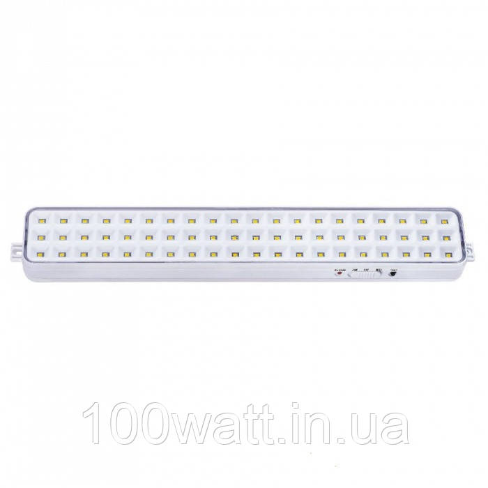 Аварійний світлодіодний світильник EVROLIGHT SFT-LED-60-01 акумуляторний 56725, фото 1