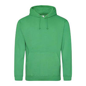 Унісекс-худі зелене (підкладка фліс)