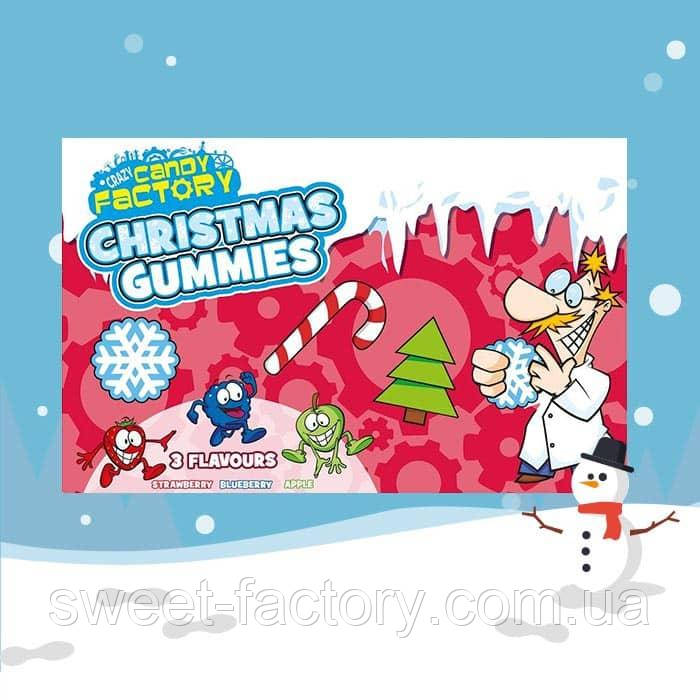 Набір солодощів Crazy Candy Factory Christmas Gummies 92 g