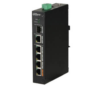 4-портовий POE комутатор Dahua DH-PFS3106-4ET-60, фото 2