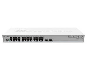 24-портовий керований L2 комутатор CRS326-24G-2S+RM, фото 2