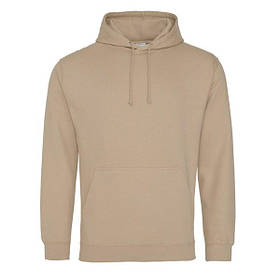 Унісекс худі бежевий (підкладка фліс)