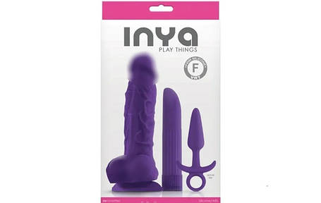 Універсальний набір інтимних іграшок NS Novelties Inya Play Things із силікону all Оригінал, фото 2