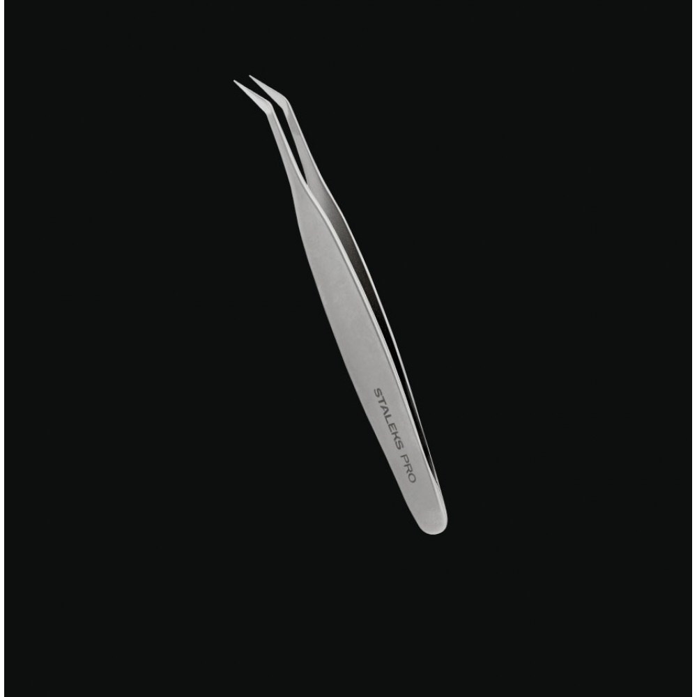 Пінцет для нарощування вій "Staleks 40/9"