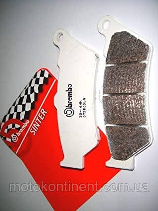 Мотоколодки BREMBO 07BB03LA аналог FDB2006/TRW MCB671/ EBC FA209/Braking BR780/SBS 674