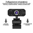 Веб-камера з ручним фокусом Promate ProCam-1 FullHD USB Black (procam-1.black), фото 6
