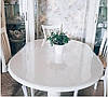 Скатертина М'яке скло для столу і меблів Soft Glass (1.5х1.5м) товщина 0.5 мм Прозора, фото 3