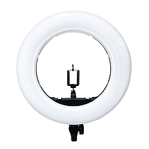 Кільцевий LED світло AX480S Bi-Color Світлодіодна кільцева лампа зі стійкою, фото 2
