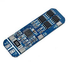 BMS контролер (плата захисту li-ion) 3S 10A