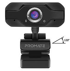 Веб-камера з ручним фокусом Promate ProCam-1 FullHD USB Black