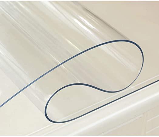 Силіконове м'яке скло Прозора захисна скатертини для столу і меблів Soft Glass (1.0х1.0м) товщина 2 мм, фото 1