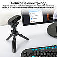 Веб-камера з автофокусом Promate ProCam-2 FullHD USB Black (procam-2.black), фото 6