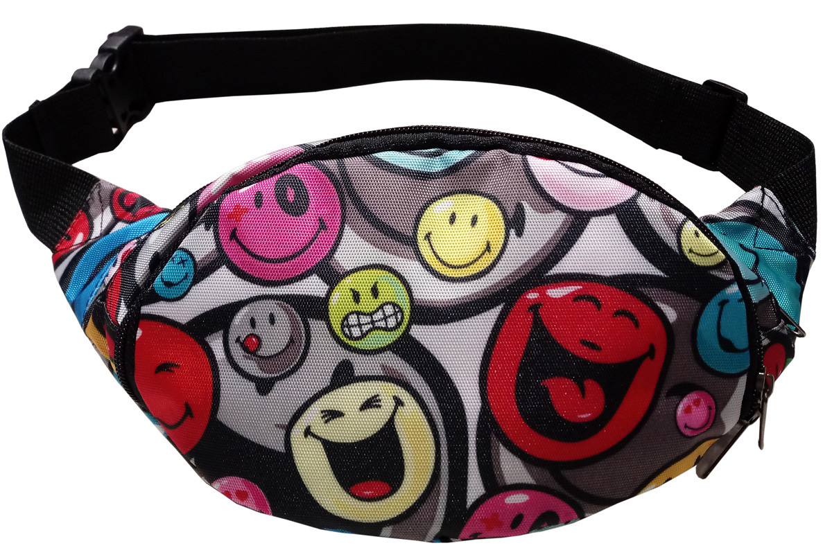Сумка-бананка Tiger Moon Print Смайли 3 S178970, фото 1