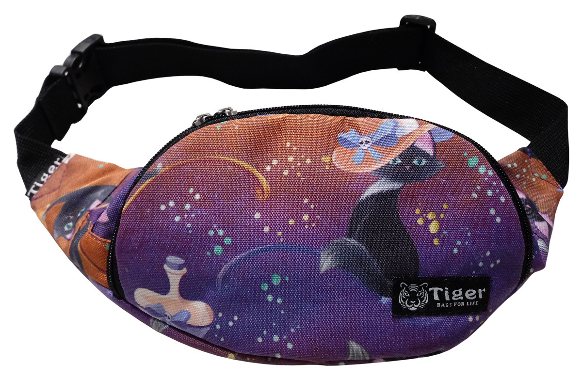 Сумка-бананка Tiger Moon Print Кошки та мишки S177680