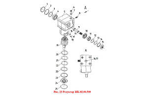 Редуктор ЖК-82.04.500