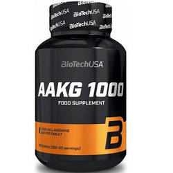 Аргінін Biotech USA AAKG 1000 (100 таблеток.)