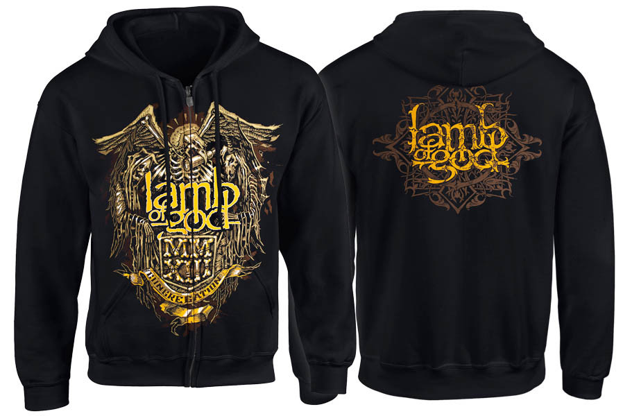 Толстовка на змійці LAMB OF GOD Congregation