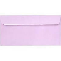 Конверт DL 110*220мм скл., лавандовий 80г/м (500)