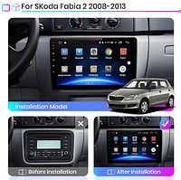 Junsun 4G Android магнітолу для Skoda Fabia 2 2005-2014