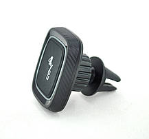 Тримач для телефону в авто 4you GL1 (у повітропровід, магнітний) Black, фото 4