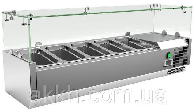 Фото Витрина для топпинга настольная Frosty VRX1200/330