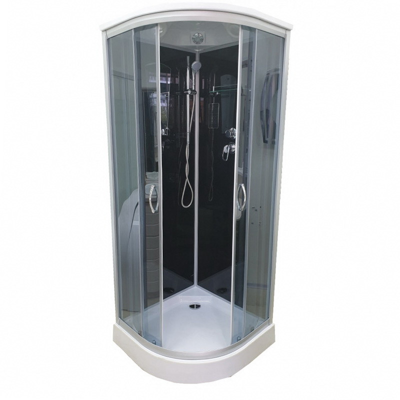 Душовий бокс Atlantis AKL 1325P-T Grey 80х80