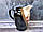 Глечик Сумський Керамклуб коричневий з деколлю 1,5 л, фото 2