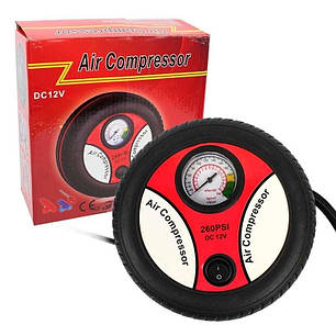 Компресор автомобільний Mini Air Compressor для колеса DC12V 139498, фото 2