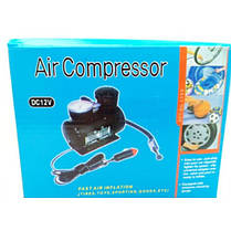 Автомобільний компресор для підкачки шин Air Pomp 12V Ji030 130459, фото 3